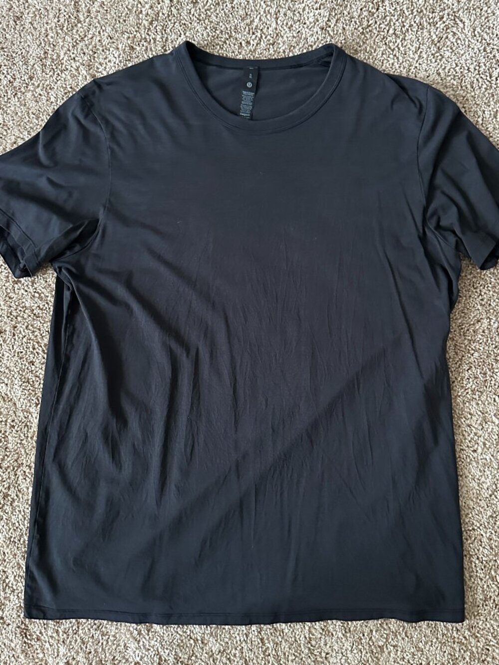 Lululemon Fundamental T-Shirt - Black - XL